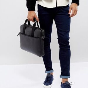 Ted Baker London Morcor Leather Briefcase